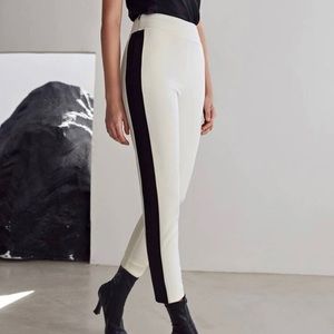 CLOSET CLOSEOUT SALE!! NWOT - MOTF Premium Cropped Side Stripe Dress Pants
